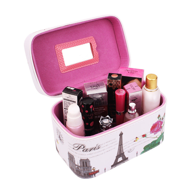 Manufacturer Korean lovable hand-held cosmetic bag waterproof travel package make-up toolbox Manufacturer Korean lovable hand-held cosmetic bag waterproof travel package make-up toolbox
